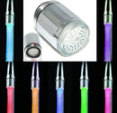 Seven Color Change LED Light Water Tap Faucet Head Shower for Kitchen Bathroom ~