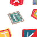 26x Embroidered Letter Iron On Sew On Patches Badge Fabric Applique Craft FT