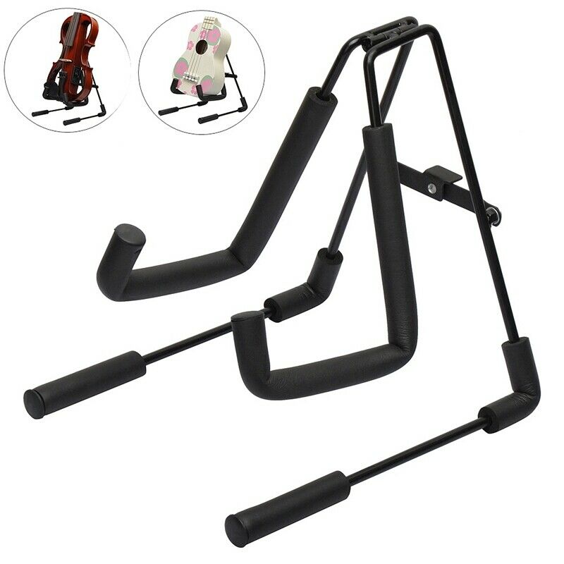 Aluminum Alloy Folding Instruments Stand Bracket Holder With Soft Sponge St