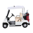 Portable Mini Simulation Golf Cart Clock Game Souvenir Golfer Gift Home Office