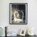 White Tiger 5D Diamond Painting Embroidery DIY Cross Stitch Home Decor Gift