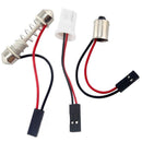 18-LED COB Car Interior Dome Plate Lights White Bulb BA9S T10 Festoon 12V JR BX