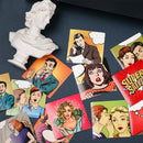 1 box retro poster Stickers Diary Decor Diy Scrapbooking Stationery StickME