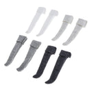 4 Pairs 1/6 Knee Socks Stockings - Fashion Dress Up Accessories for 1/6 BJD
