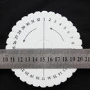 2pcs DIY  Round Kumihimo Beading Cord Disc Disk Braiding Plate Braided 10cm