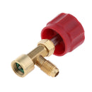 R134a Refrigerant Can Bottle Tap 1/4inch Valve Opener Connector Tool T handle