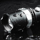 Outdoor Mini LED Flashlight Zoomable Modes Waterproof USB MICRO Torch B5O6