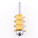8mm Shank Triple Bead 2 Router Bit Set For DIY Woodworking Cutter Tools