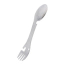 Practical Rust Proof Solid Titanium Fork&Spoon Combo Flatware Tableware for