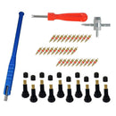 For Car Bike Motorcycle Valve Core TR412 Valve Stem Set with Valve Repair Tools