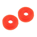 2 Pieces 2.4mm Square String Trimmer Line Brushcutter Strimmer Replacement