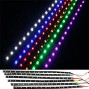 15 Bar LED 30cm Car Auto Flexible Grill Light Lamp Ribbon Strip WaterproofOZ