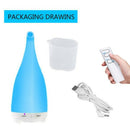 200Ml Essential Oil Diffuser Air Humidifier 7 Color Led Light Cold Fog Manu