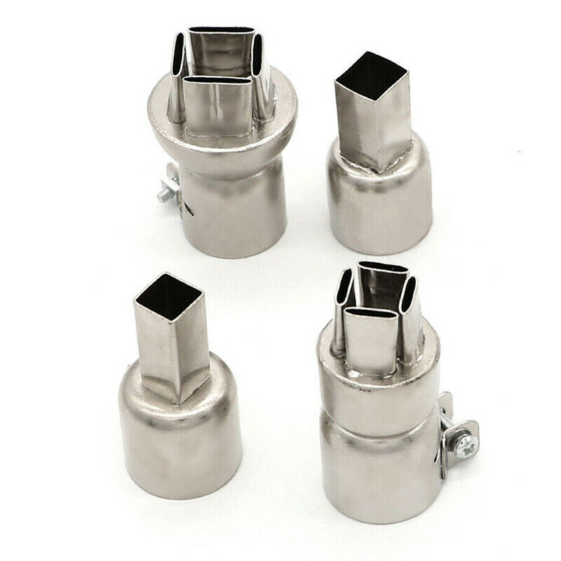 12pcs Hot Air Gun Nozzle Set For 850 Series 852D HOT AIR GUN BGA Rework StaS Ew