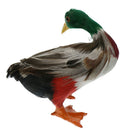 2pcs Lifelike Plastic Duck Statue Garden Sculpture Home Lawn Pond Ornament
