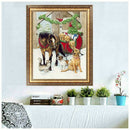 5D Dog Puppy Horse Diamond Embroidery Painting Cross Stitch Kit DIY Christm
