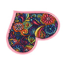 Colorful Flower Heart Embroidered Sew  Iron On Patch Badge Bag Fabric Applique Z