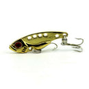 4x Bass CrankBait Hook Minnow Spoon Crank Bait Tackle Metal Fishing Lures