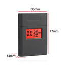 New Portable 360 Degree Rotating Mouthpiece Red Backlight Accurate Breath A