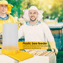 Plastic Bee Feeder Detachable Beehive Drinking Bowl Beekeeping Equipment Supply