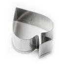 4pcs/set Stainless Steel Poker Card Shape Cookie Mold DIY Biscuit Mould