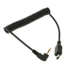 2.5mm Camera Remote Shutter Release Cable Multi Terminal Cord Fit for Olympus