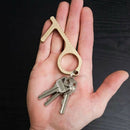 Door Opener Handle Key Keychain Press Elevator Hygiene No Touch Safety Tool