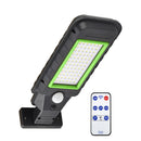 Solar Street Light Human Body Sensor Wall Lamp (72LED+Remote Control) A