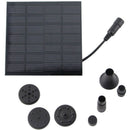 Solar Fountain Water Pump Panel Garden Pond Pool Submersible Watering Kit V3J3