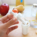Garlic Press Crusher Ginger Squeezer Slicer Masher Kitchen Tool PP Material