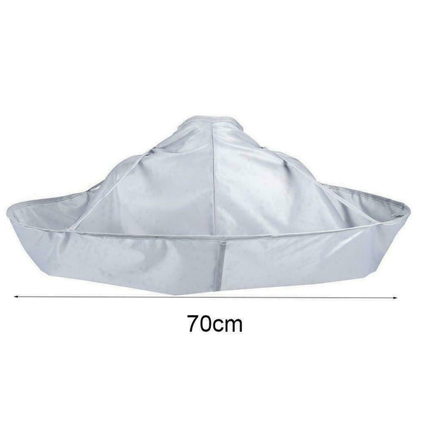 Hair Cutting Cloak Umbrella Cape Salon Barber Hairdressing Gown Catch F5T1
