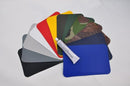 2pcs Blue PVC+Glue Hypalon Patch Inflatable Boat Raft Repair Material 12x20cm