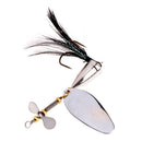 1pc Vissen Spinner Sequins Spoon Metal Bait Bass Rotating Fishing Lure Crankbait