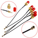 5pcs 10cm SMA Extension Cable Jack to FL/IPEX Female Connector RF Antenna Cab 3C