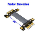 PCI-e PCI Express 36Pin 1X Male to Male Miner Graphics Card Extension Cable