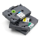 6PCS 12Mm TZe131 TZe231 TZe431 TZe531 TZe631 TZe731 Lableing Tapes for Brot