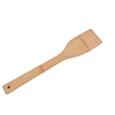 1Pc Wooden Spatulas Long Handle Natural Practical Beechwood Turner for Cooking