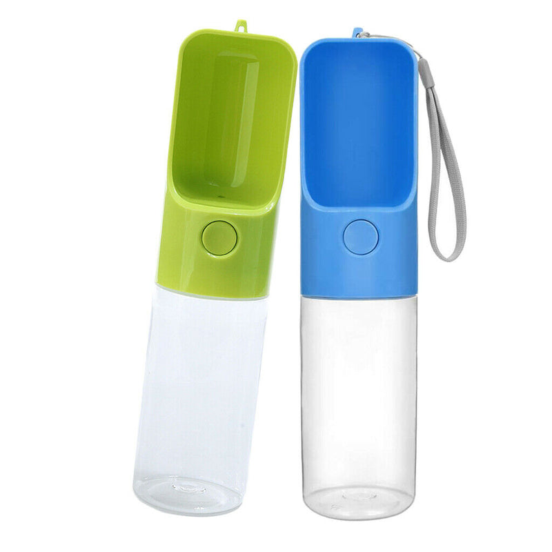 2x Portable Pet Dog Cat Outdoor Travel Water Bowl Bottle Feeder Pet Supplies