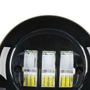 1 X 30W 6000K Car Angel Eye Fog Light Halo Ring Driving Lamp for Car SUV JEEP