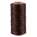 260M 150D 1MM Leather Sewing Waxed Wax Thread Hand needle Cord Craft DIY Ne Y6L4