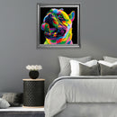 5D DIY Full Drill Diamond Painting Dog Cross Stitch Mosaic Kit Home Decor