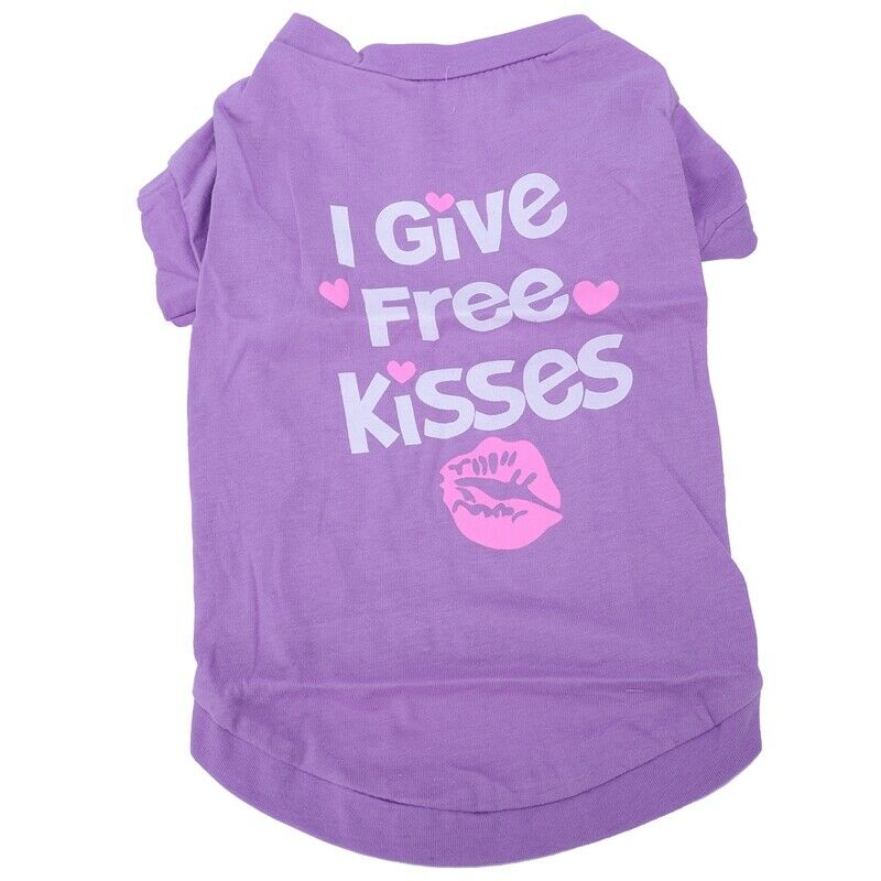 Dog Cat T-Shirt Clothes Vest Tee Cotton Puppy Pet Apparel Costume Coat Jack C9Q7