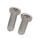 60Pcs M3*4-12mm Phillips Low Profile Wafer Head Machine Screws Kits - Ni Plated