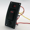 12/24V Boat Marine Deck Wash Control Panel Rocker Switch DIY Replacement On/Off