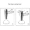 Universal Hairdressing Blower Cover Styling Salon Curly Hair Dryer DiffuserFT