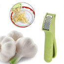 Stainless Steel Hand Press Ginger Garlic Slicer Crusher Home Cooking Tool