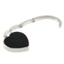Heart-Shape Foldable Purse Handbag Hanger Hook Holder Q3K4