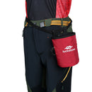 2pcs Climbing Chalk Bag with Adjustable Quick-clip Belt & Drawstring Closure for