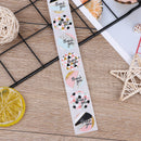 500pcs/roll Pink plaid Stickers for seal label Sealing decoration Sticke@