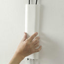 Self-Adhesive Raceway Wall Cord Duct Cover Cable Duct Ties Fixer (White)